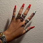 Load image into Gallery viewer, Just The Tip Nail Ring - Stiletto

